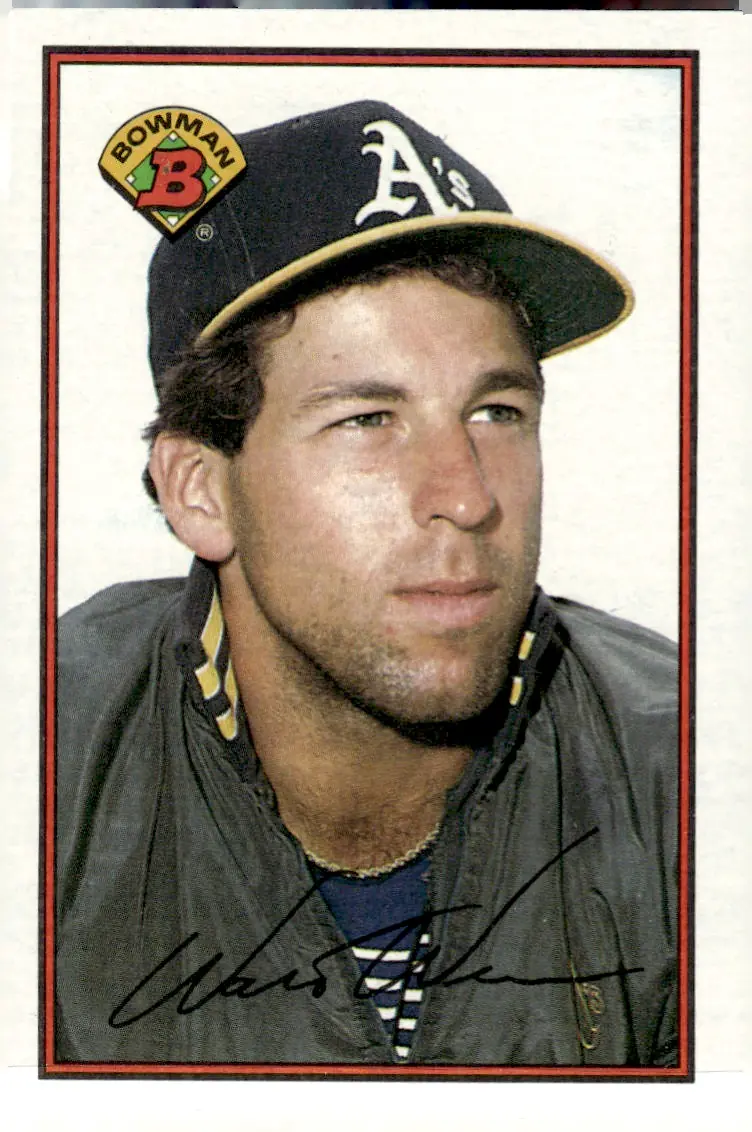1989 Bowman #196 Walt Weiss (front)