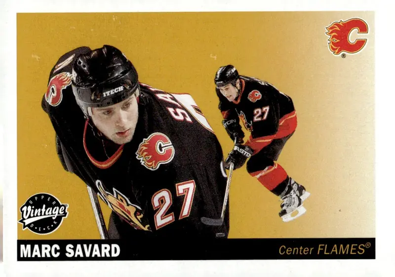 2002-03 Upper Deck Vintage #38 Marc Savard (front)