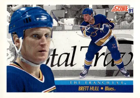 1991-92 Score American #367 Brett Hull