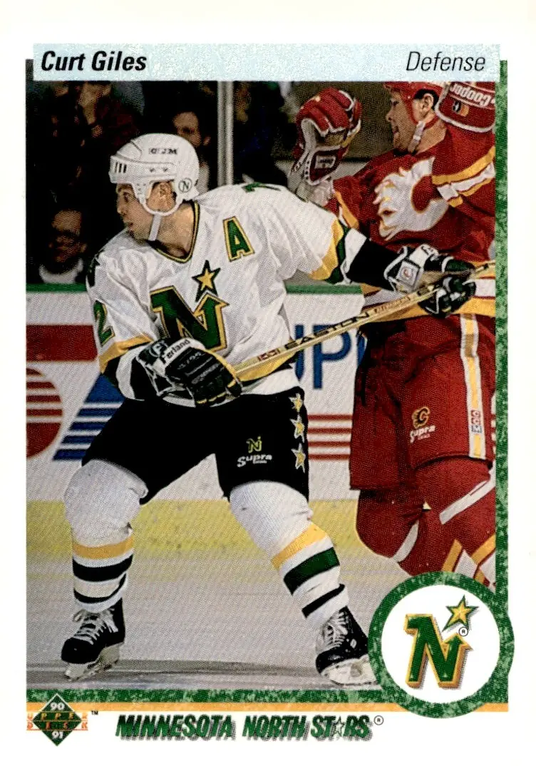 1990-91 Upper Deck #9 Curt Giles (front)