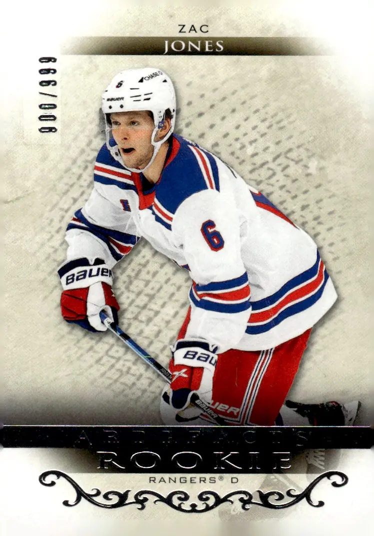 2021-22 Upper Deck Artifacts #179 Zac Jones (front)