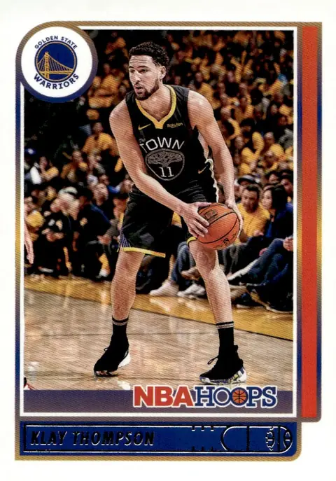 2021-22 NBA Hoops #8 Klay Thompson