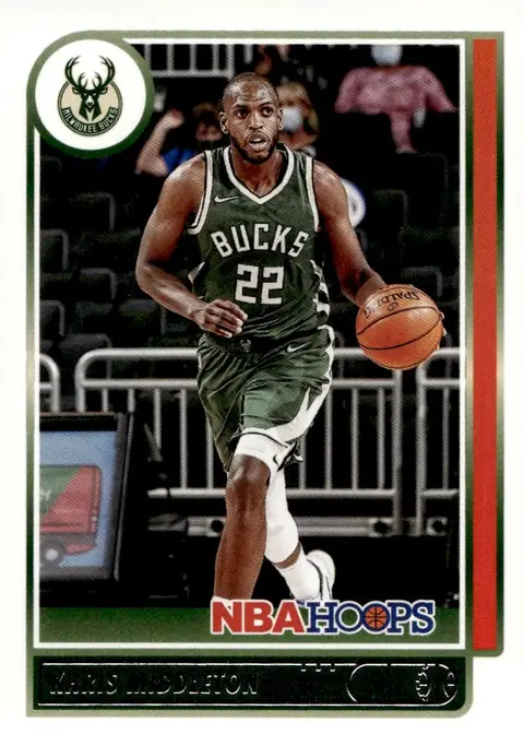 2021-22 NBA Hoops #83 Khris Middleton
