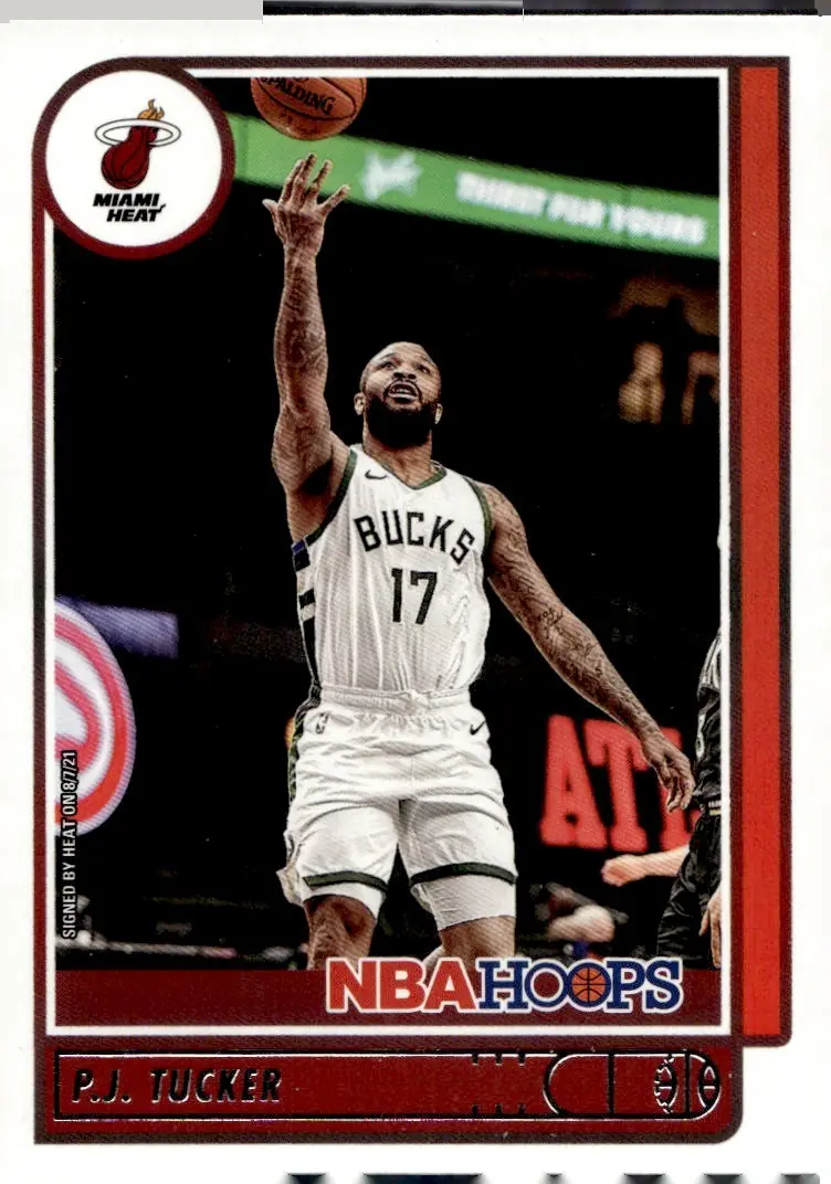 2021-22 NBA Hoops #133 P.J. Tucker (front)