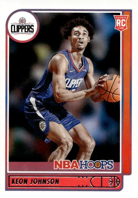 2021-22 NBA Hoops #205 Keon Johnson