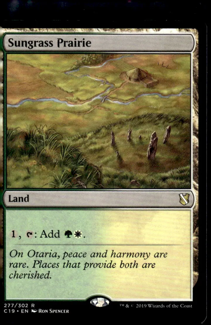 2019 Commander 2019 (C19) #277/302 Sungrass Prairie (front)