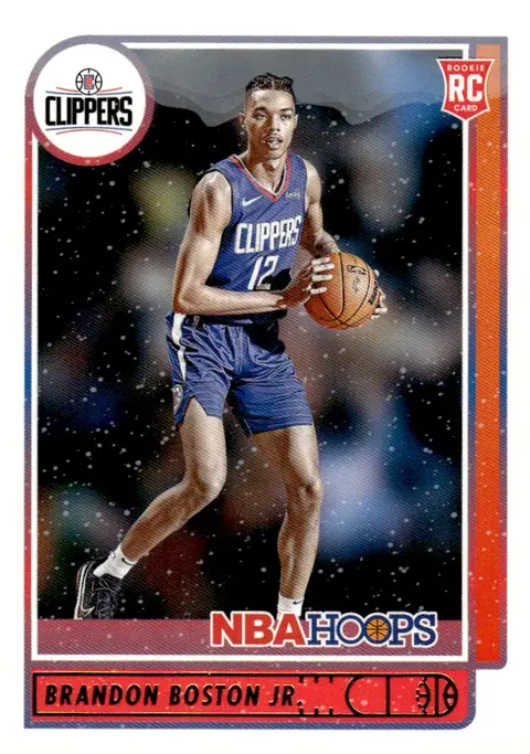 2021-22 NBA Hoops #233 Brandon Boston Jr.