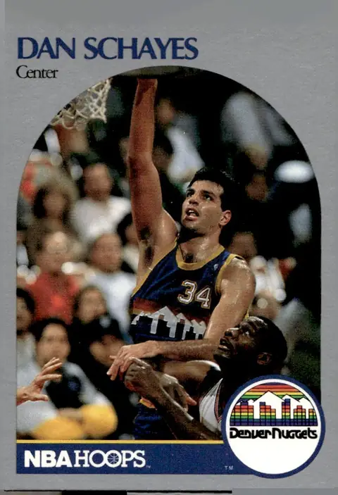 1990-91 NBA Hoops #100 Danny (Dan) Schayes