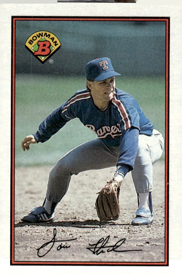 1989 Bowman #230 Scott Fletcher (front)