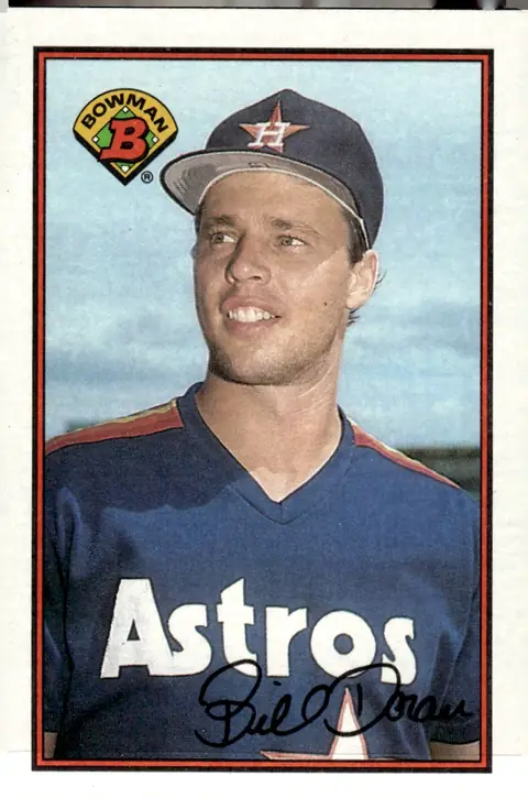 1989 Bowman #329 Bill Doran