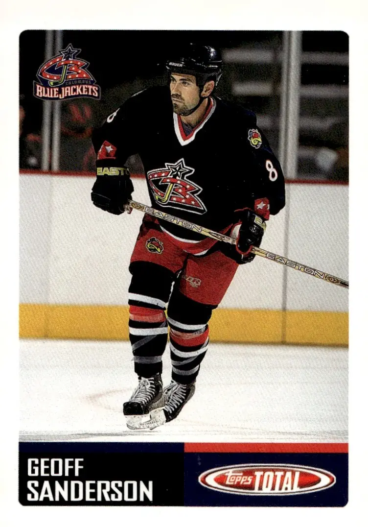 2002-03 Topps Total #145 Geoff Sanderson (front)