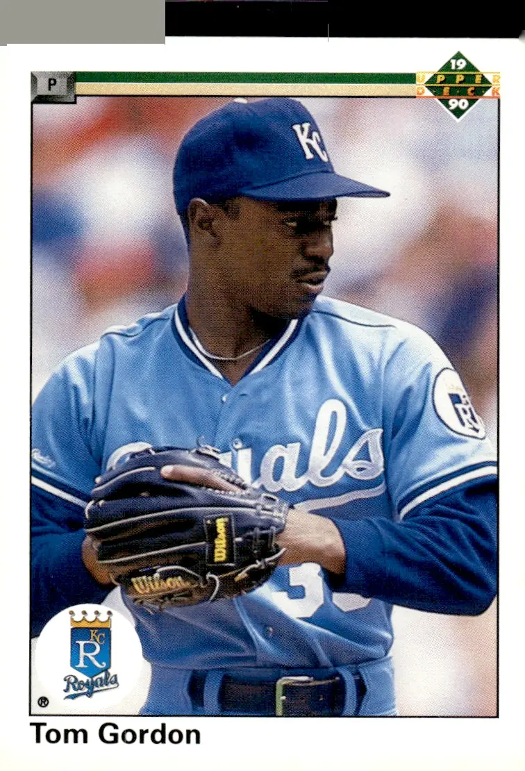 1990 Upper Deck #365 Tom Gordon (front)