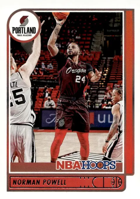 2021-22 NBA Hoops #71 Norman Powell
