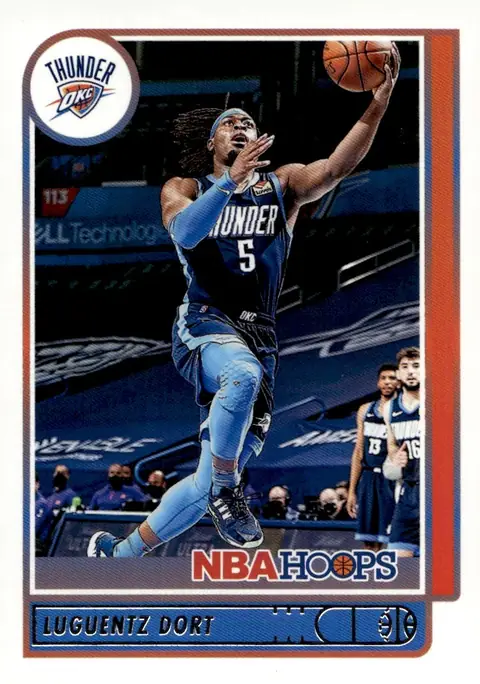 2021-22 NBA Hoops #33 Luguentz Dort