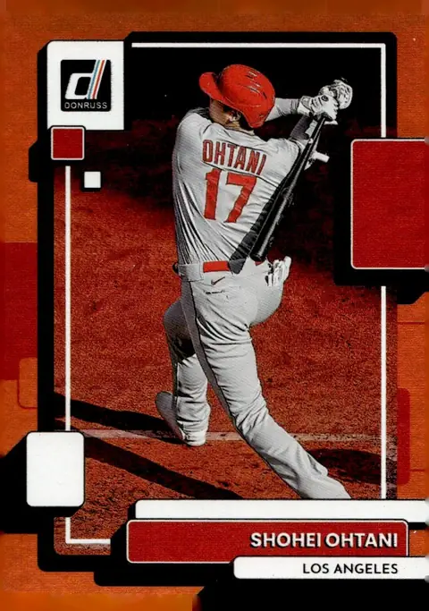 2022 Panini Donruss Baseball #147 Shohei Ohtani