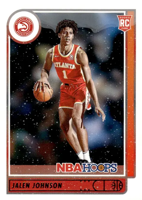 2021-22 NBA Hoops #213 Jalen Johnson