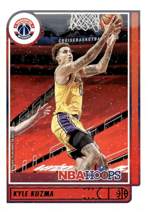 2021-22 NBA Hoops #166 Kyle Kuzma – Winter