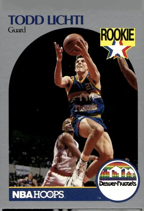 1990-91 NBA Hoops #98 Todd Lichti