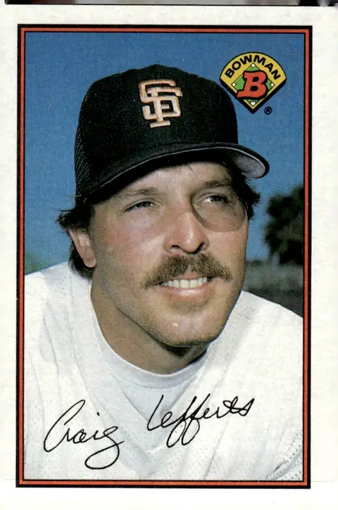 1989 Bowman #464 Craig Lefferts