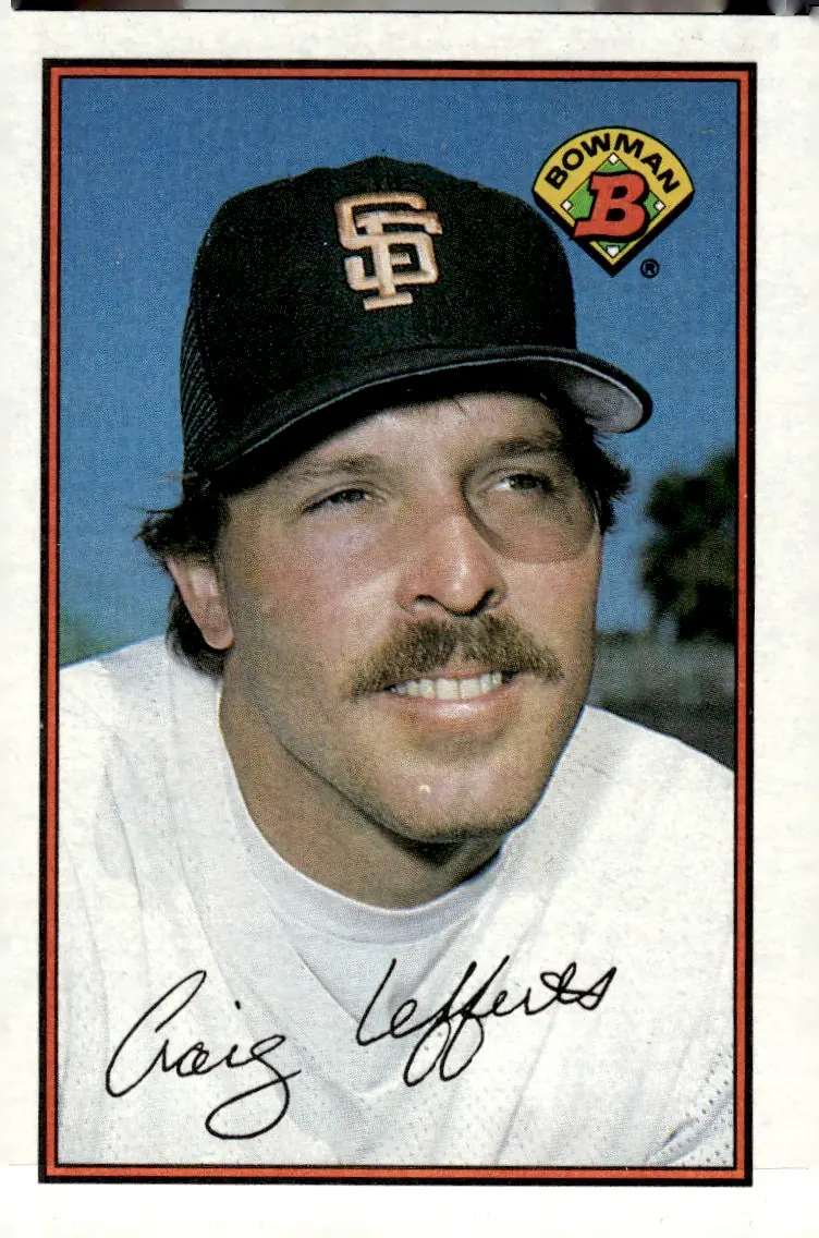 1989 Bowman #464 Craig Lefferts (front)