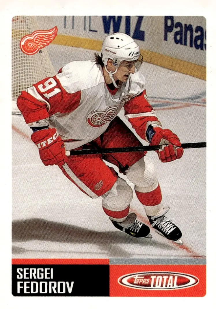 2002-03 Topps Total #157 Sergei Fedorov (front)