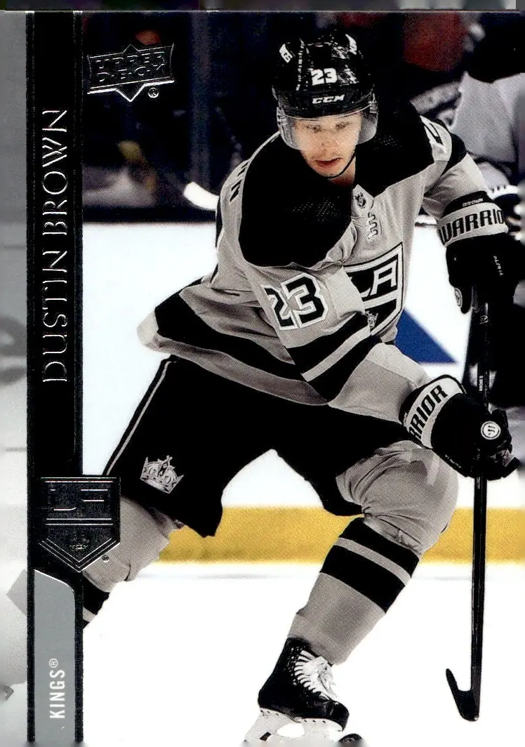 2020-21 Upper Deck Series 2 #336 Dustin Brown (front)