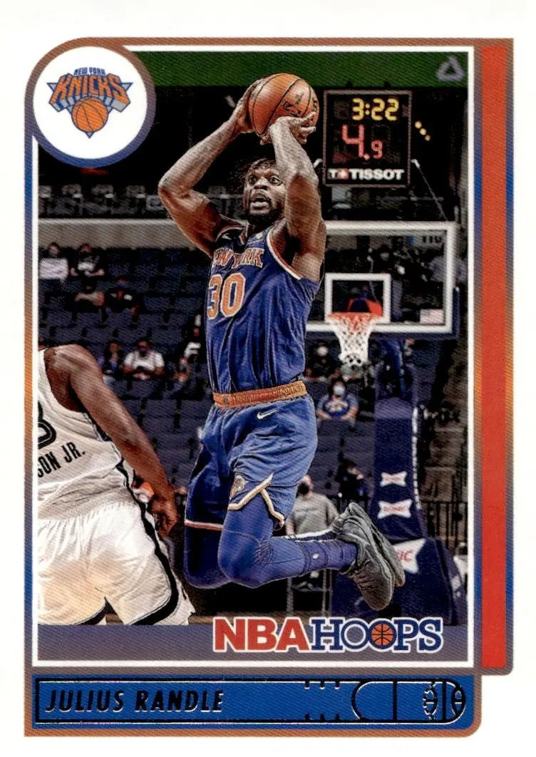 2021-22 NBA Hoops #127 Julius Randle (front)