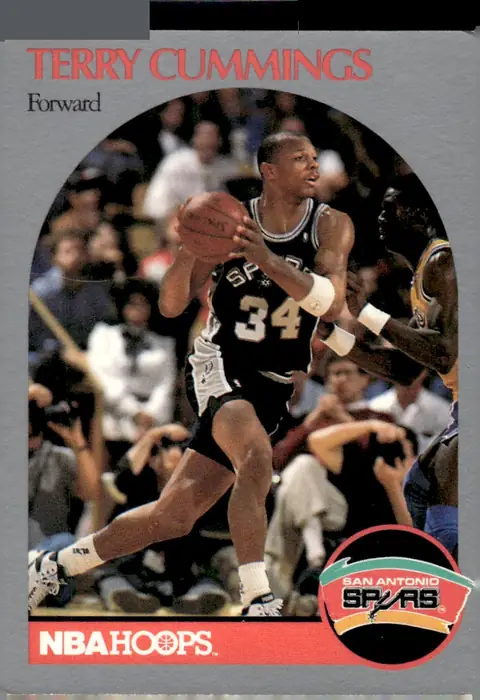 1990-91 NBA Hoops #266 Terry Cummings