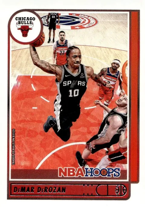 2021-22 NBA Hoops #4 DeMar DeRozan