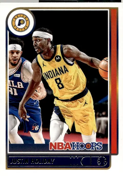 2021-22 NBA Hoops #183 Justin Holiday