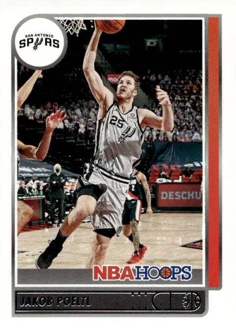 2021-22 NBA Hoops #44 Jakob Poeltl