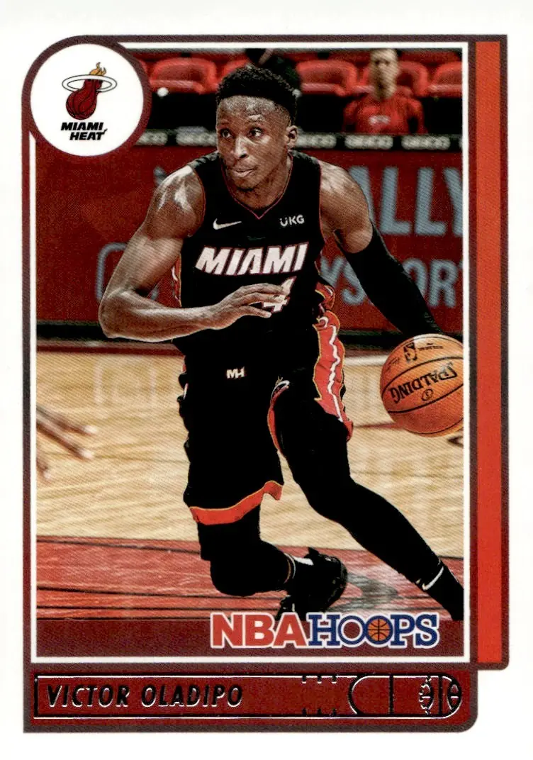 2021-22 NBA Hoops #70 Victor Oladipo (front)