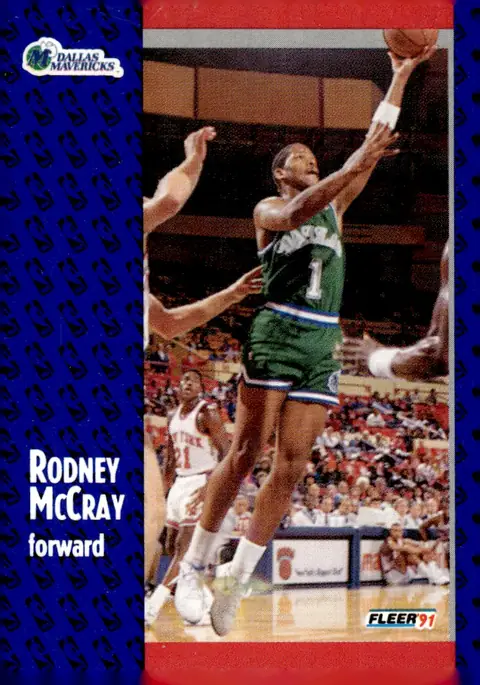 1991-92 Fleer #46 Rodney McCray