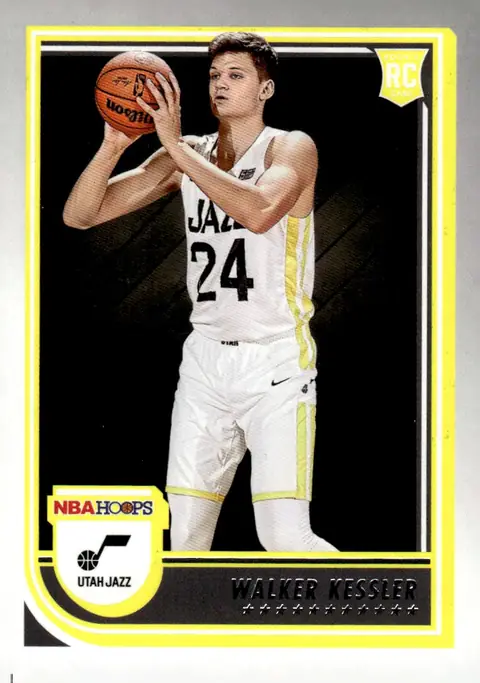 2022-23 NBA Hoops #252 Walker Kessler