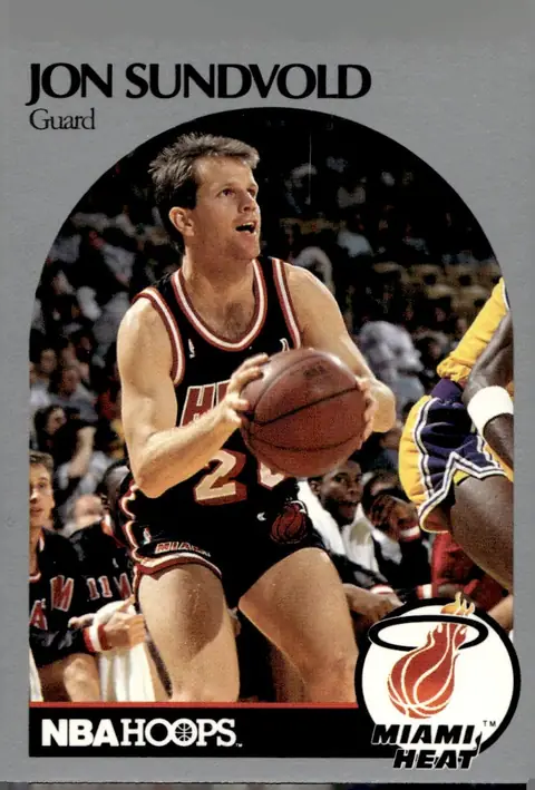 1990-91 NBA Hoops #172 Jon Sundvold