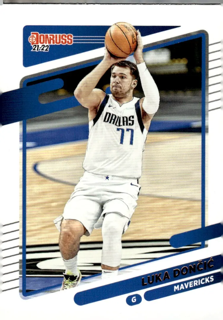 2021-22 Donruss #77 Luka Dončić (front)