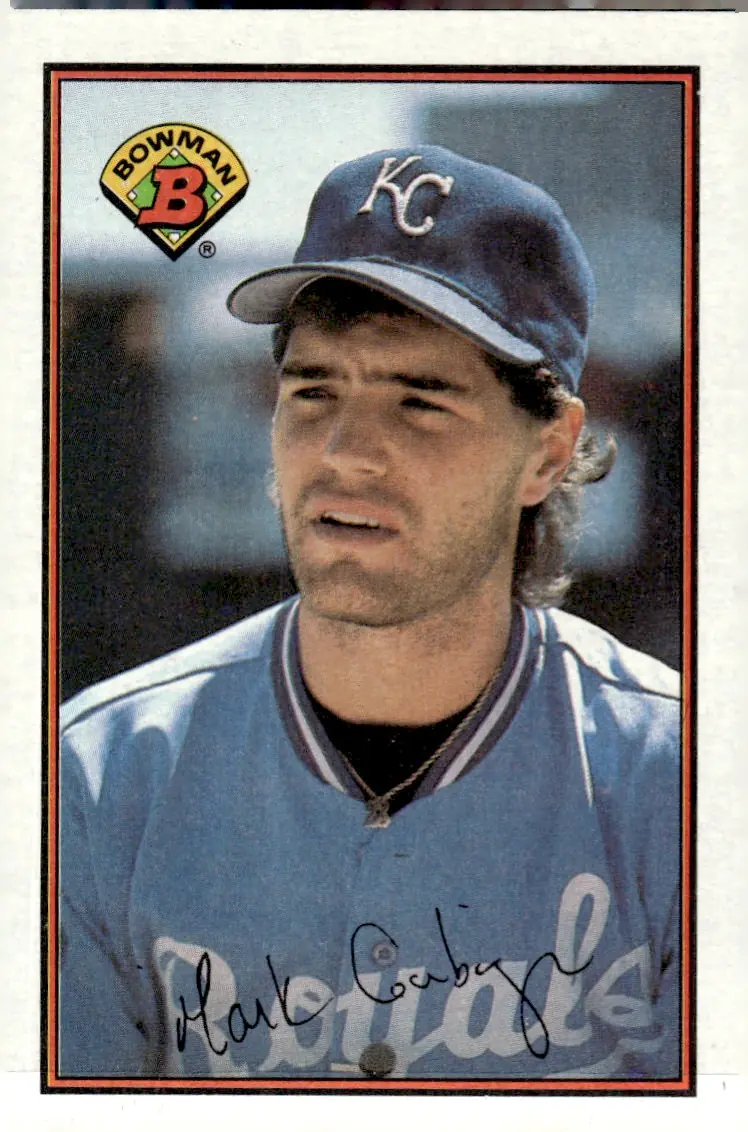 1989 Bowman #117 Mark Gubicza (front)