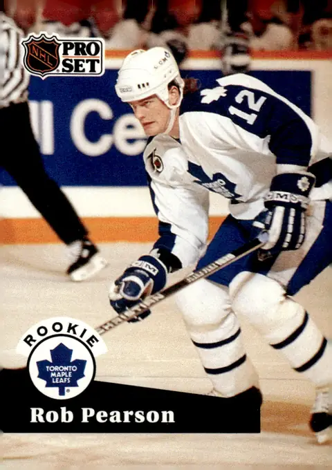 1991-92 Pro Set #562 Rob Pearson