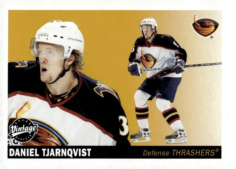 2002-03 Upper Deck Vintage #16 Daniel Tjarnqvist (front)