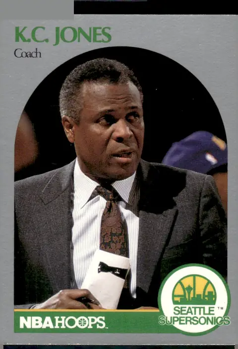 1990-91 NBA Hoops #329 K.C. Jones