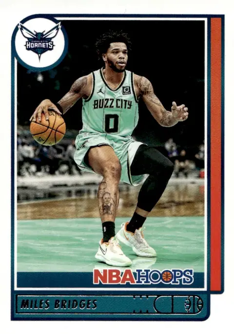 2021-22 NBA Hoops #190 Miles Bridges