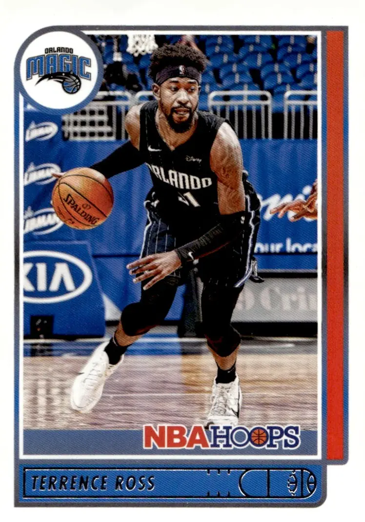 2021-22 NBA Hoops #2 Terrence Ross (front)