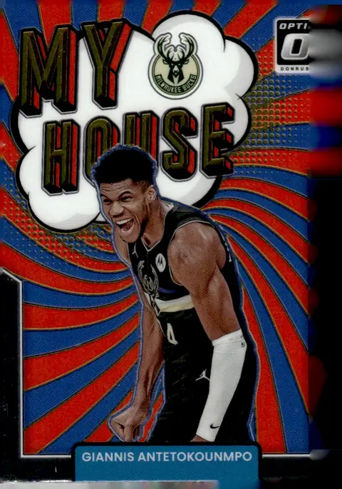 2021-22 Donruss Optic #4 Giannis Antetokounmpo