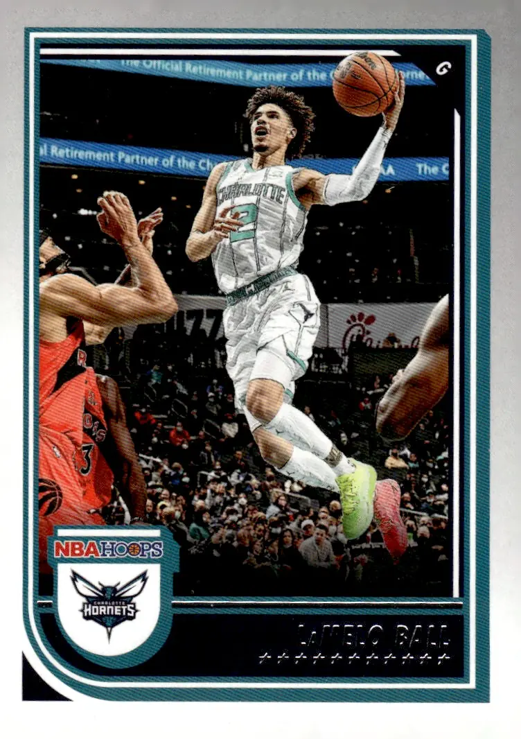 2022-23 NBA Hoops #90 LaMelo Ball (front)