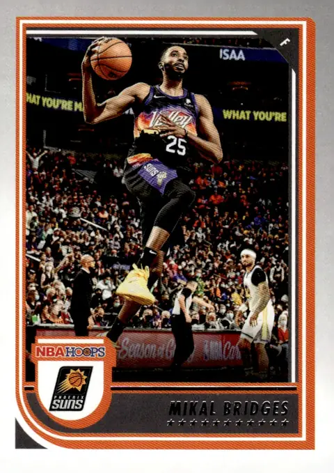2022-23 NBA Hoops #163 Mikal Bridges