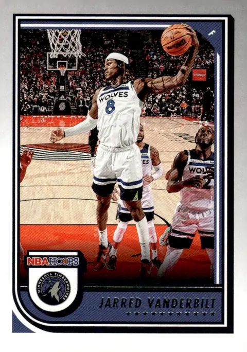 2022-23 NBA Hoops #198 Jarred Vanderbilt