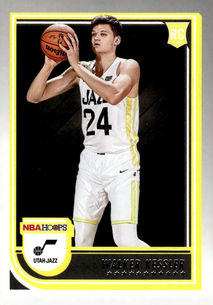2022-23 NBA Hoops #252 Walker Kessler (front)