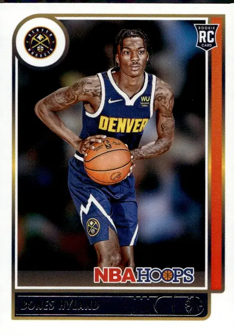 2021-22 NBA Hoops #224 Bones Hyland