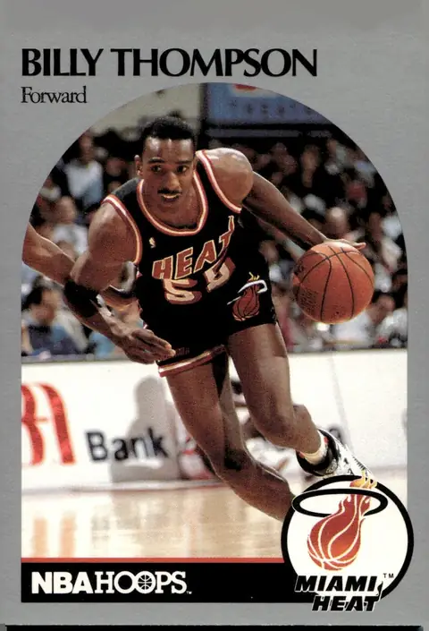 1990-91 NBA Hoops #172 Billy Thompson