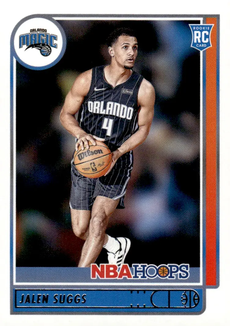 2021-22 NBA Hoops #210 Jalen Suggs (front)